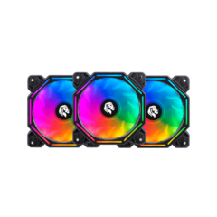 Cooler Fan Led Rgb Gamer Fc1303 Hayom 120mm Silencioso - comprar online