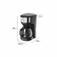 Cafeteira Elétrica Electrolux Inox 30 Xícara Efficient ECM20 - comprar online