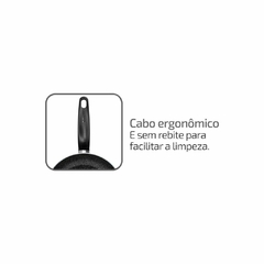 Frigideira Antiaderente Rochedo Stone Pro Rev Minerium 28cm