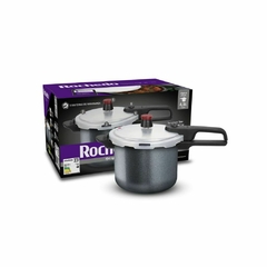 Panela de Pressão Rochedo Fechamento Externo 4,5L Grafite - Supryshop 