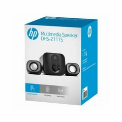 Caixa de Som Multimedia Speaker Hp DHS-2111S Woofer 5W Preto - Supryshop 