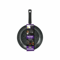 Frigideira Antiaderente Rochedo Stone Pro Rev Minerium 28cm - Supryshop 