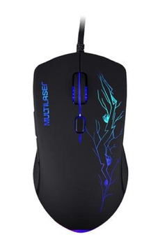 Mouse Gamer Mo276 Led 7 Cores 3200dpi Multilaser Com Fio Usb - comprar online