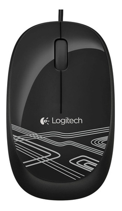 Mouse Optico Usb Logitech M105 Preto / Branco Com Fio - loja online