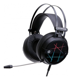 Fone De Ouvido Gaming Headset H160g Hp Professional Leds na internet