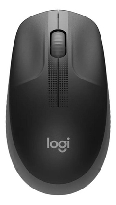 Mouse Sem Fio Logitech M190 Cinza-carvão Original - loja online