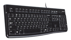 Teclado Logitech K120 Qwerty Português Brasil Preto Usb na internet