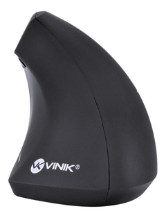 Mouse Vertical Sem Fio Recarregável Power Fit 1600dpi Vinik - Supryshop 