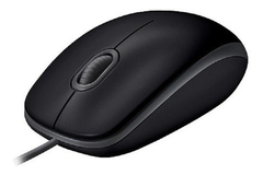 Mouse Logitech M110 Silencioso Preto Com Fio Optico Usb - Supryshop 