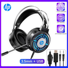 Fone De Ouvido Gaming Headset Hp H120 Stereo Original Preto - comprar online