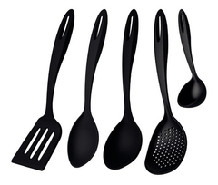 Jogo Utensilio Para Cozinha Nylon 5 Peças Abilit Tramontina - Supryshop 