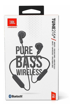 Imagem do Fone Ouvido Sem Fio Jbl Tune 215bt Preto Bluetooth Original