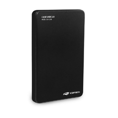 Gaveta Case Para Hd Externo 2,5 Usb 2.0 Ch-200bk C3tech - comprar online