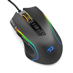 Mouse Gamer Redragon Predator M612 Rgb Preto - loja online