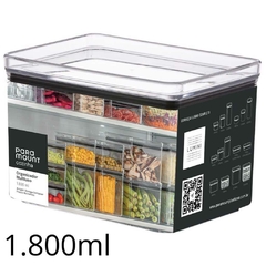 Pote Tampa Organizador Multiuso Lumini 1800ml Paramount 1374 - comprar online