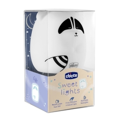 Luz Noturna Infantil Guaxinim Recarregável Led - Chicco - Supryshop 