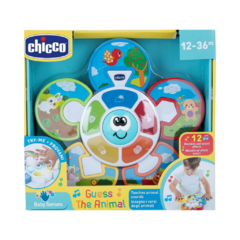 Adivinhe os Animais Primeiro Puzzle Eletrônico - Chicco - Supryshop 