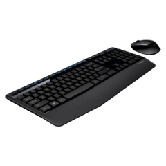 Kit Teclado E Mouse Logitech Mk345 Sem Fio Preto Abnt2 na internet