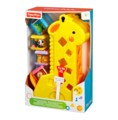 Girafa Com Blocos Surpresa E Som Educativo - Fisher-Price - Supryshop 