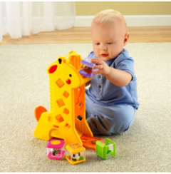 Girafa Com Blocos Surpresa E Som Educativo - Fisher-Price na internet