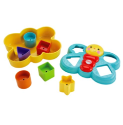 Borboleta Blocos Encaixa Fisher Price Djd80 - Mattel - Supryshop 