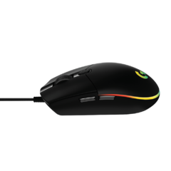 Mouse Gamer Logitech G203 Lightsync Para Jogos Preto - comprar online