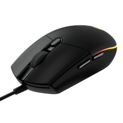 Mouse Gamer Logitech G203 Lightsync Para Jogos Preto na internet