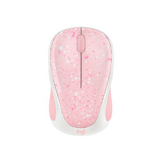 Mouse Sem Fio M317c Logitech Rose Splash