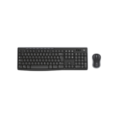 Kit Teclado E Mouse Logitech Mk270 Sem Fio Preto Abnt2 - comprar online