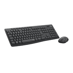 Kit Teclado e Mouse Sem Fio Mk295 Silent Preto Logitech - comprar online