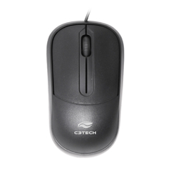 Mouse Com Fio USB MS-35BK Preto C3Tech