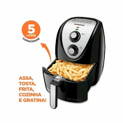 Fritadeira Sem Óleo Air Fryer 5L Mondial AFN-50-BI Saudável na internet