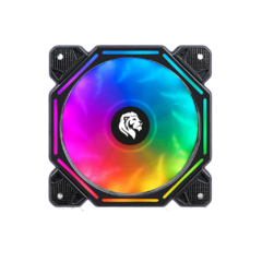 Cooler Fan Led Rgb Gamer Fc1303 Hayom 120mm Silencioso