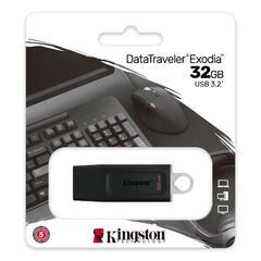 Pen Drive Kingston 32gb Exodia Usb 3.2 Original DataTraveler - Supryshop 