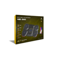 Base Notebook Gamer 17,3 Cooler Nbc-300bk Suporte Celular C3tech - Supryshop 