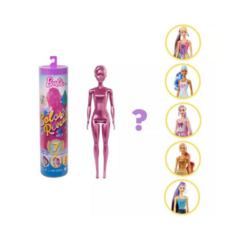 Barbie Color Reveal Serie 5 Com Brilho Metalico Mattel Gwc55 Sortido