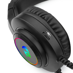 Fone Headset Redragon Hylas H260 RGB Gaming Microfone Preto