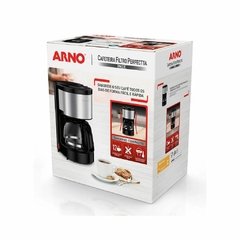 Cafeteira Filtro Arno Perfectta Inox 600ml Jarra Vidro Cfpi na internet