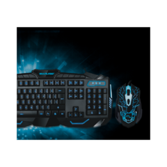 Kit Teclado E Mouse Gamer Com Fio Lightning Multilaser Tc195 Abnt2 - Supryshop 