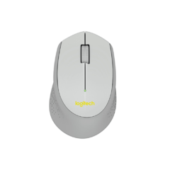 Mouse Sem Fio M280 Logitech Cinza Original