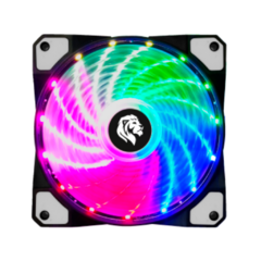 Cooler Fan Led Rgb Gamer Fc1302 Hayom 120mm Silencioso