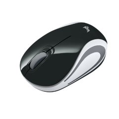 Mini Mouse Logitech M187 Sem Fio Preto 1000dpi - comprar online