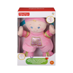 Boneca Pelucia Primeiro Amiguinhos Fisher-Price Mattel Rosa - comprar online