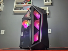 Gabinete Atx Gamer Hayom Gb1713 Com 4 Fans Rgb Vidro Lateral na internet