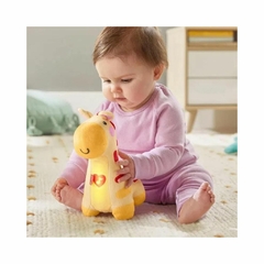 Pelucia Fisher Price Girafinha Calmante Sons Ckv15 Luz