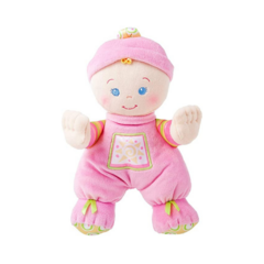 Boneca Pelucia Primeiro Amiguinhos Fisher-Price Mattel Rosa