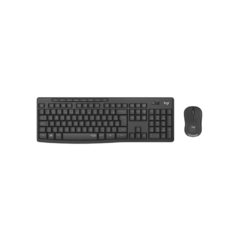 Kit Teclado e Mouse Sem Fio Mk295 Silent Preto Logitech - Supryshop 