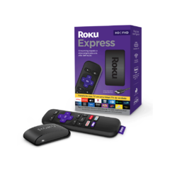 Roku Express 3930 BR Streaming Player Hdmi Full Hd Controle na internet