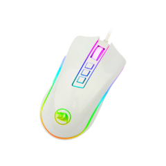 Mouse Gamer Redragon Cobra Rgb Chroma M711W Branco Usb