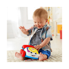 Telefone Feliz Com Rodinha Dpn22 - Fisher-Price Mattel - loja online